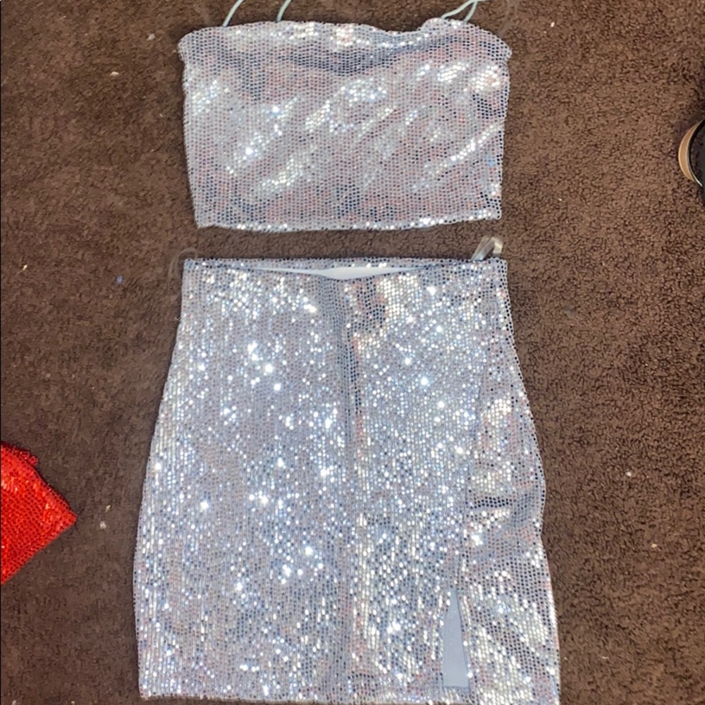 2 piece skirt set